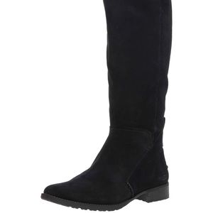 Ugg Leigh Black Suede Boots
